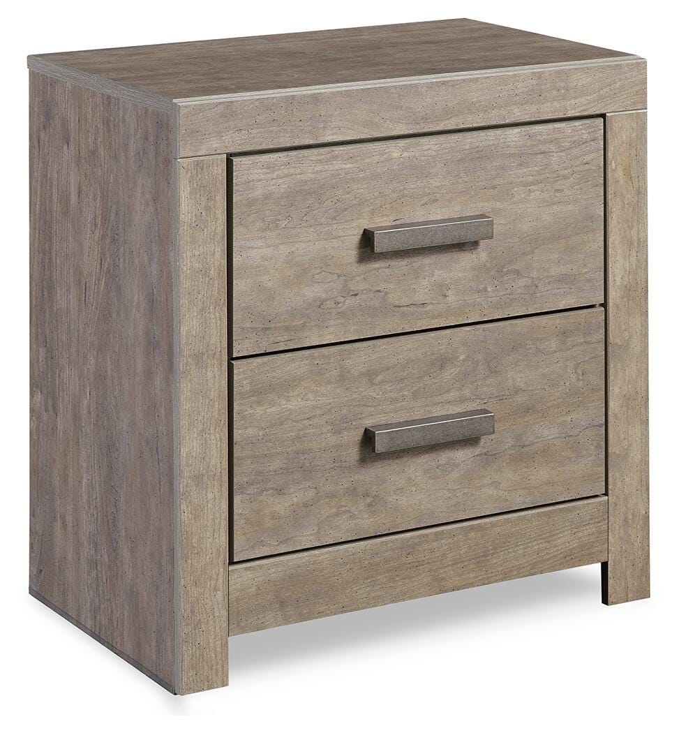 Culverbach Queen Panel Bed with Dresser, Mirror, Chest and 2 Nightstands