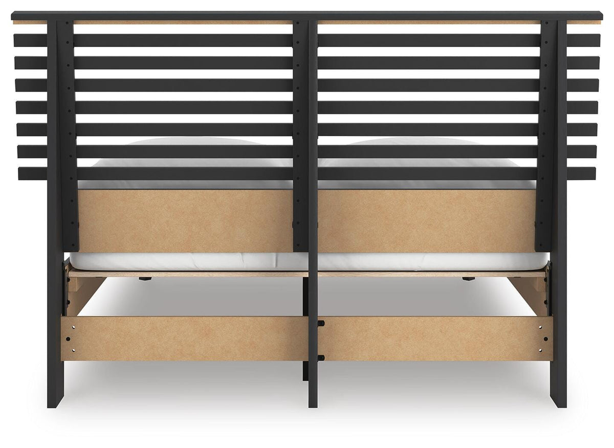 Danziar Full Slat Panel Bed