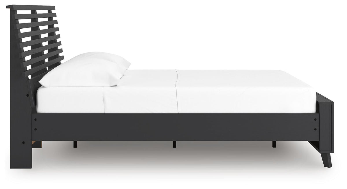 Danziar Full Slat Panel Bed