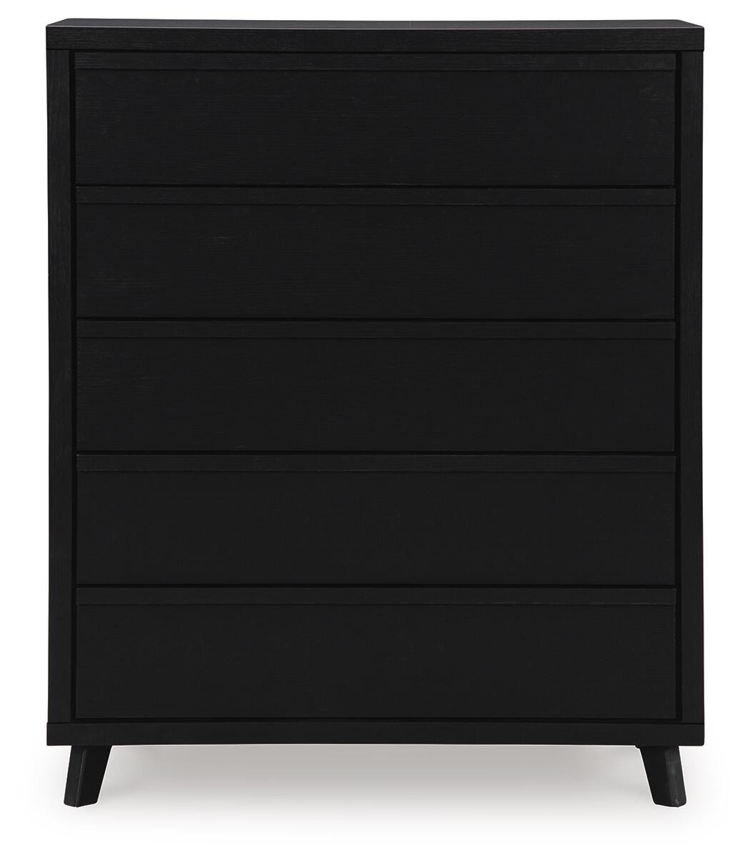 Danziar Queen Panel Bed, Chest and Nightstand