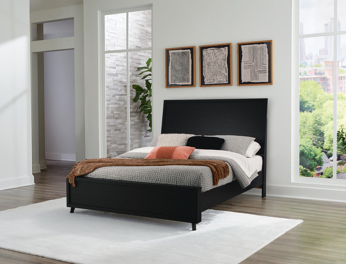 Danziar Queen Panel Bed and Dresser