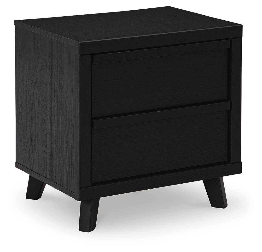 Danziar Panel Bed Set - King, Dresser, Mirror and 2 Nightstands