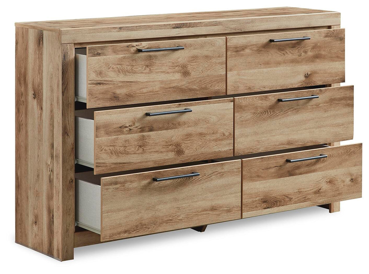 Hyanna King Panel Storage Bed and Dresser