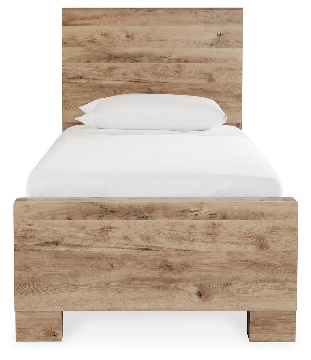 Hyanna Queen Panel Bed with 2 Side Storage
