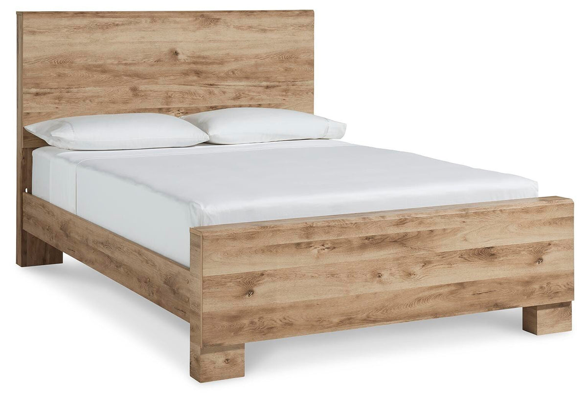 Hyanna Queen Panel Bed and Nightstand