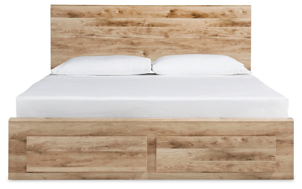 Hyanna King Panel Storage Bed and Dresser
