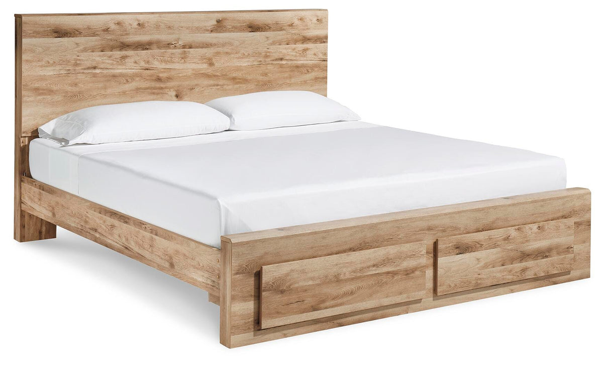 Hyanna Panel Storage Bed - King