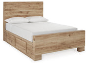 Hyanna Queen Panel Bed with 2 Side Storage