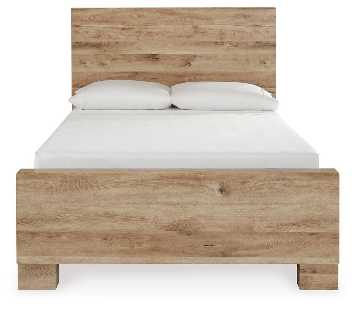 Hyanna Queen Panel Bed with 2 Side Storage
