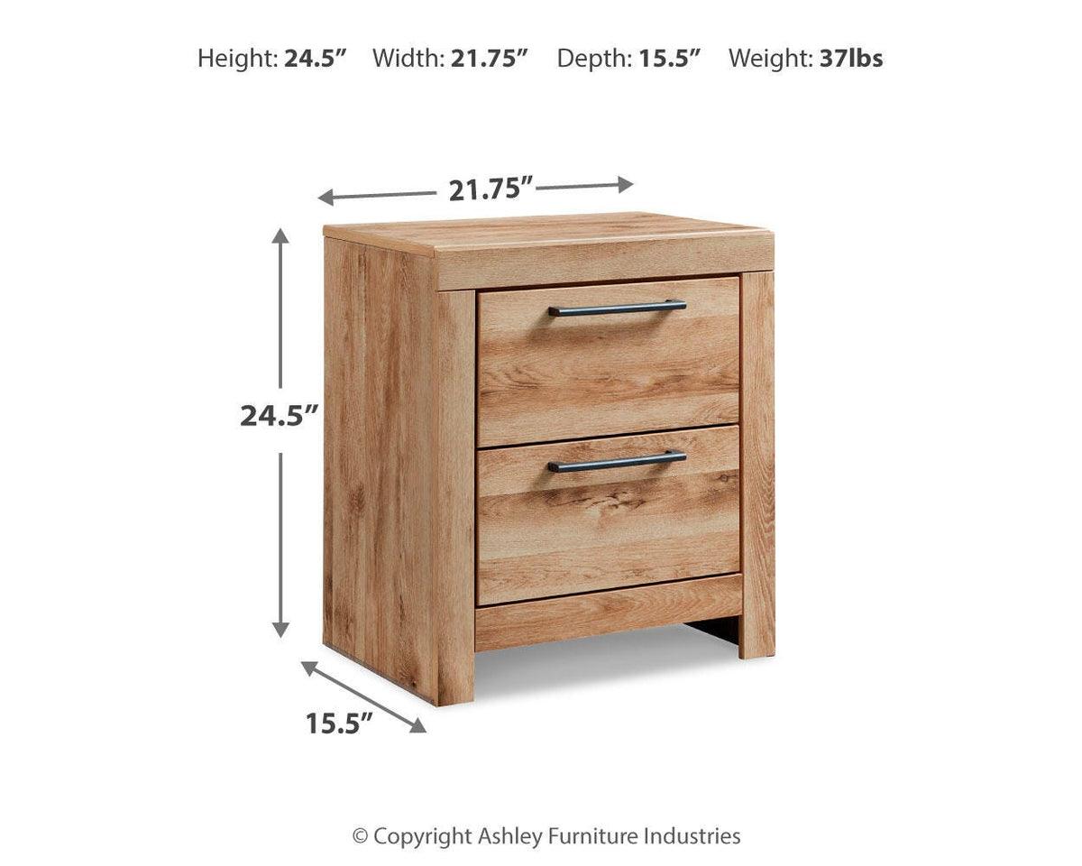 Hyanna Two Drawer Night Stand