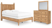 Aleaport Full Panel Bed, Dresser and Mirror