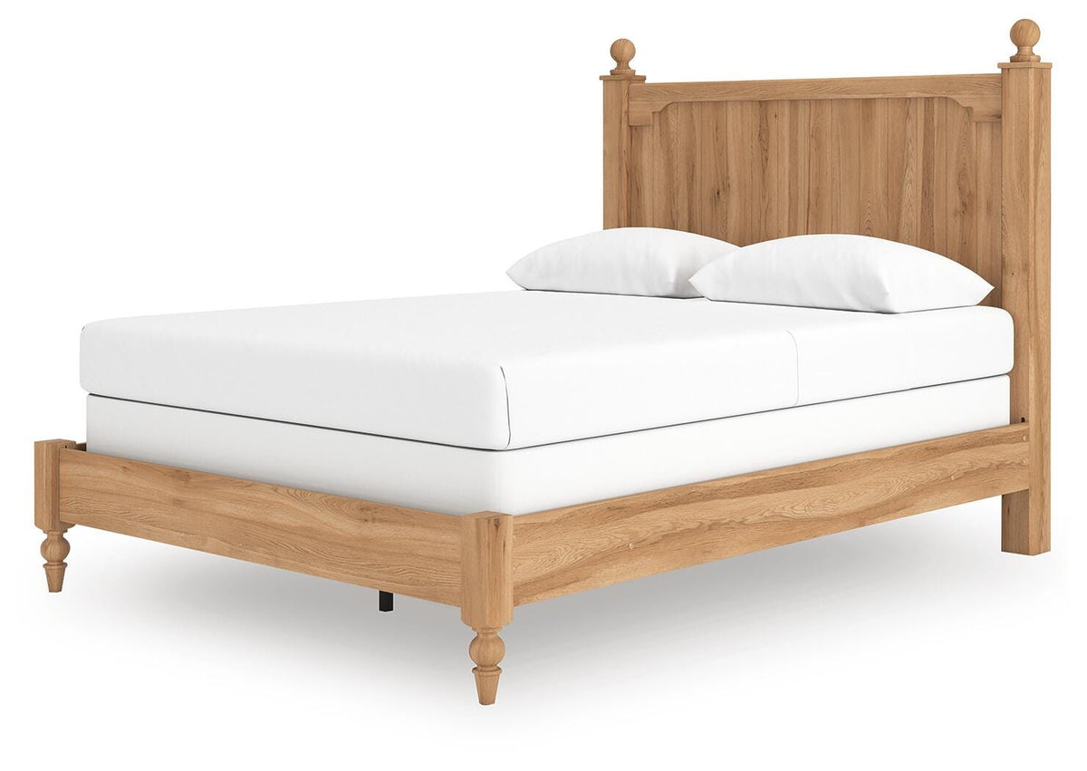 Aleaport Queen Panel Bed, Dresser, Mirror and Nightstand