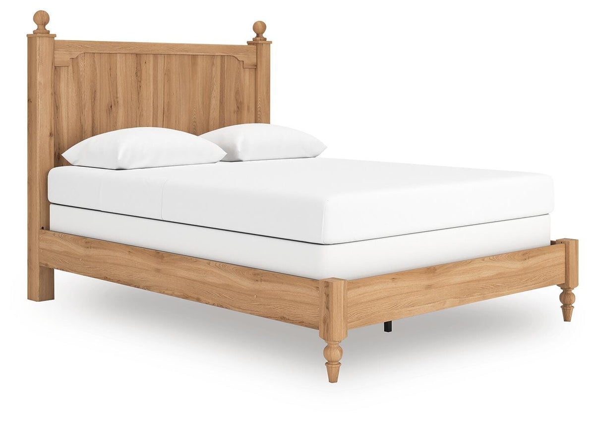 Aleaport Queen Panel Bed, Dresser, Mirror and Nightstand