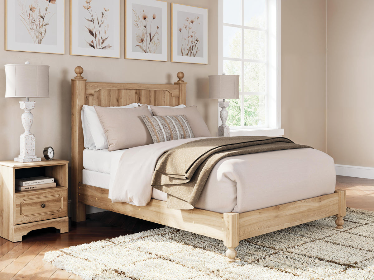 Aleaport Full Panel Bed, Dresser and Mirror