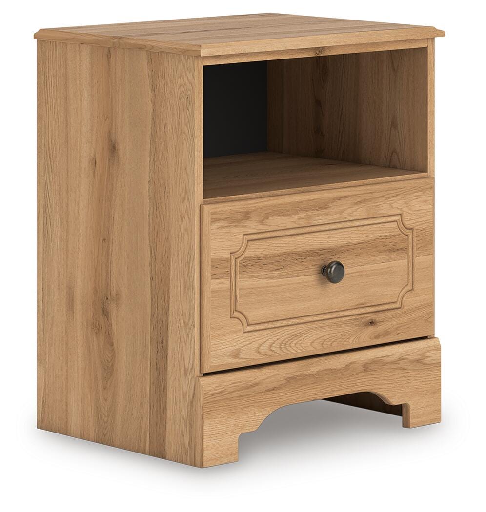 Aleaport Queen Panel Bed, Dresser, Mirror and Nightstand