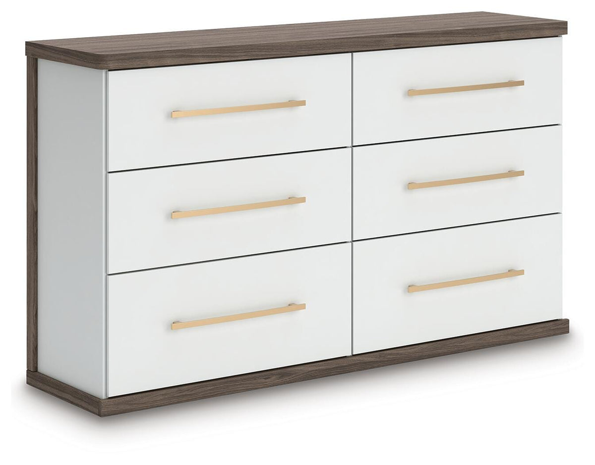 Kendanport Dresser and 2 Nightstands