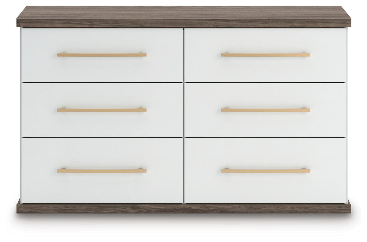 Kendanport Dresser and 2 Nightstands
