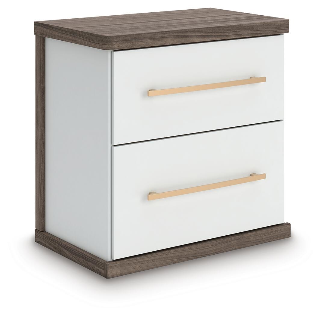 Kendanport King Platform Bed, Dresser, Mirror and Nightstand