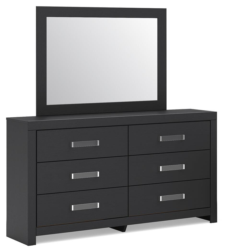 Maeling Queen Panel Bed, Dresser, Mirror and Nightstand