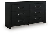Maeling Six Drawer Dresser