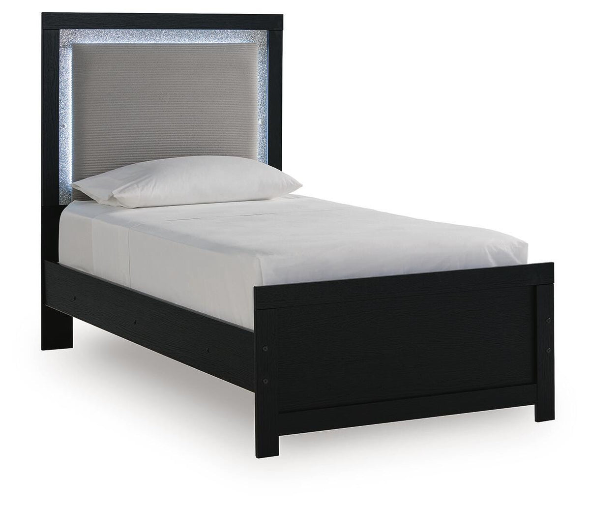 Maeling Queen Upholstered Panel Bed