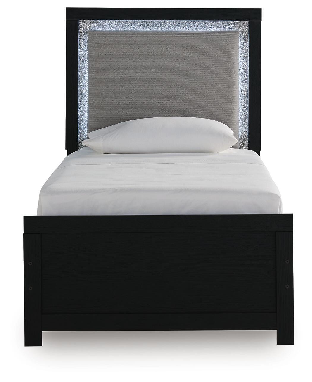 Maeling Queen Upholstered Panel Bed