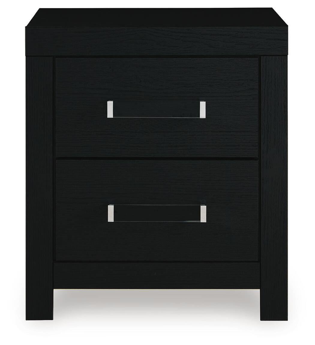 Maeling Two Drawer Night Stand