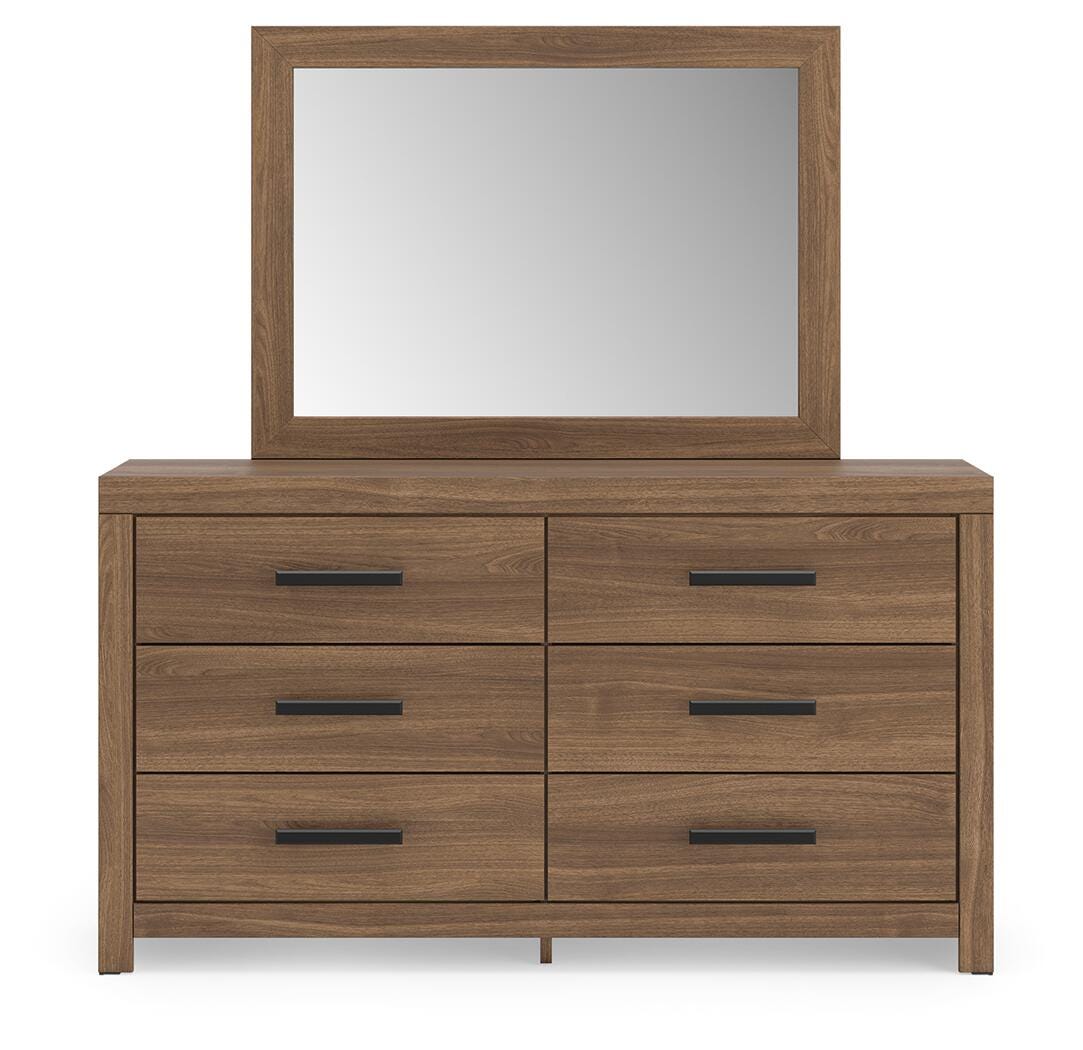 Broachmyn Queen Panel Bed, Dresser, Mirror and Nightstand