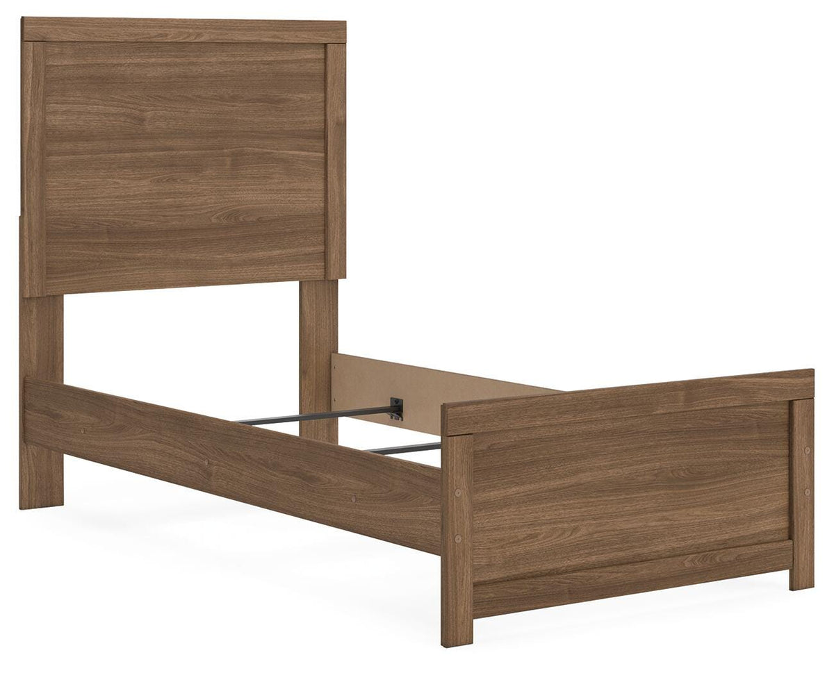 Broachmyn Twin Panel Bed, Dresser and Mirror