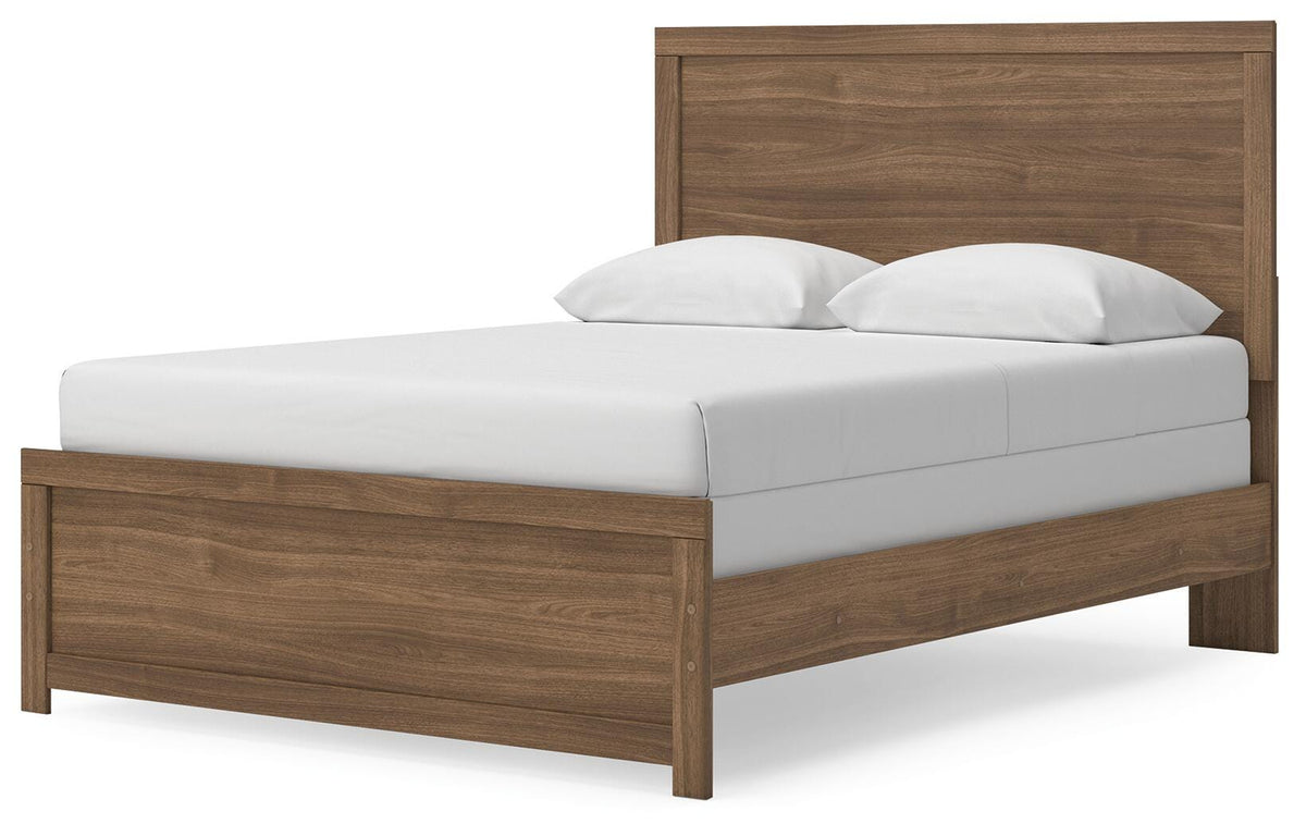 Broachmyn Queen Panel Bed, Dresser, Mirror and Nightstand