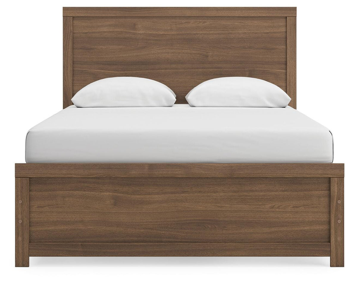 Broachmyn Queen Panel Bed, Dresser, Mirror and Nightstand