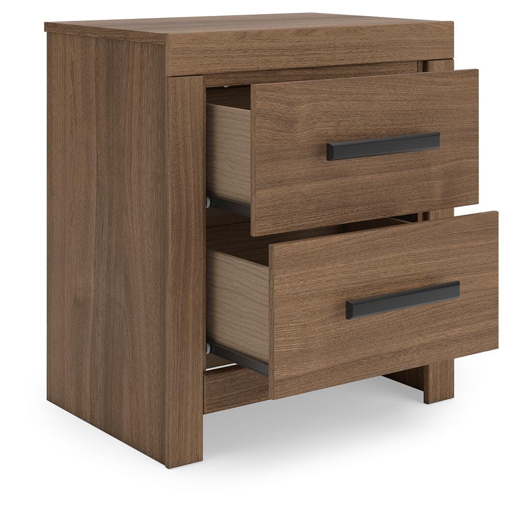 Broachmyn Queen Panel Bed, Dresser, Mirror and Nightstand