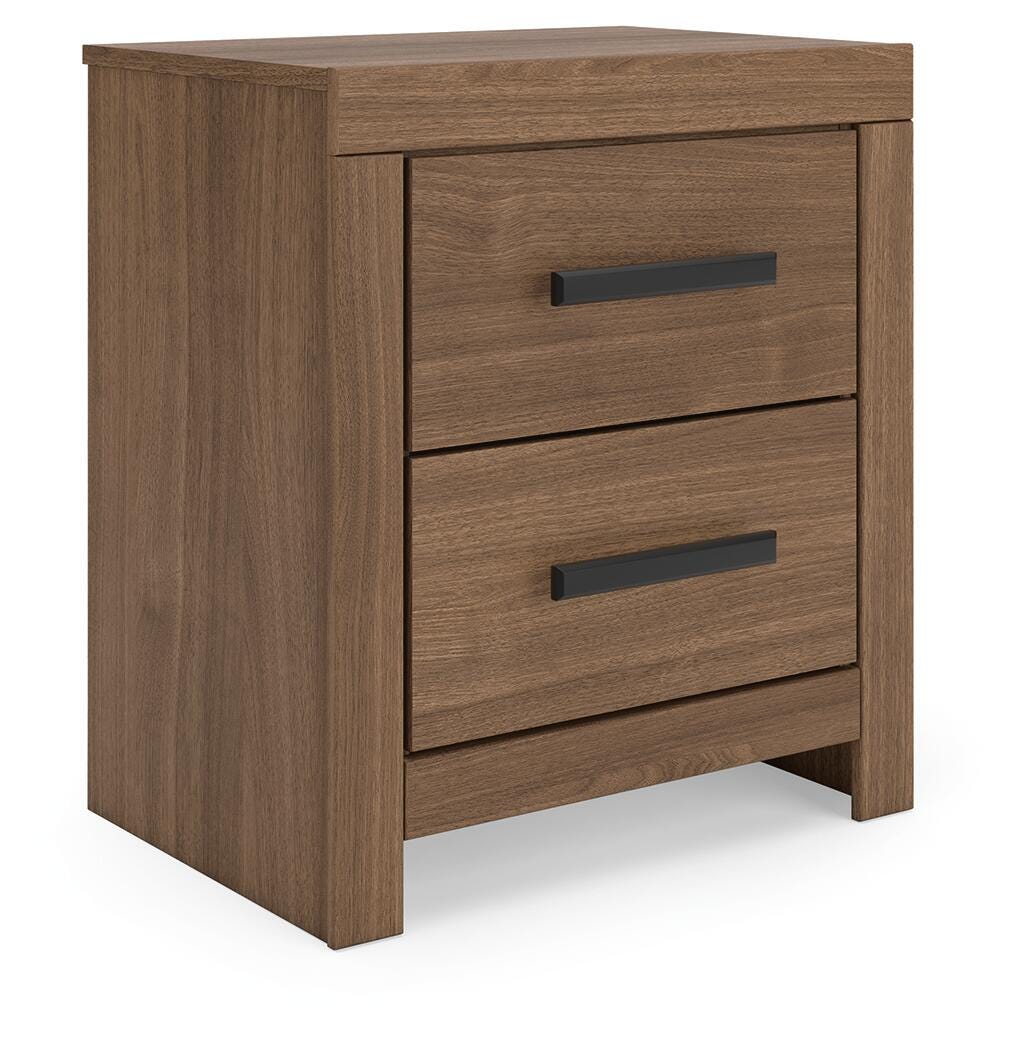 Broachmyn Queen Panel Bed, Dresser, Mirror and Nightstand