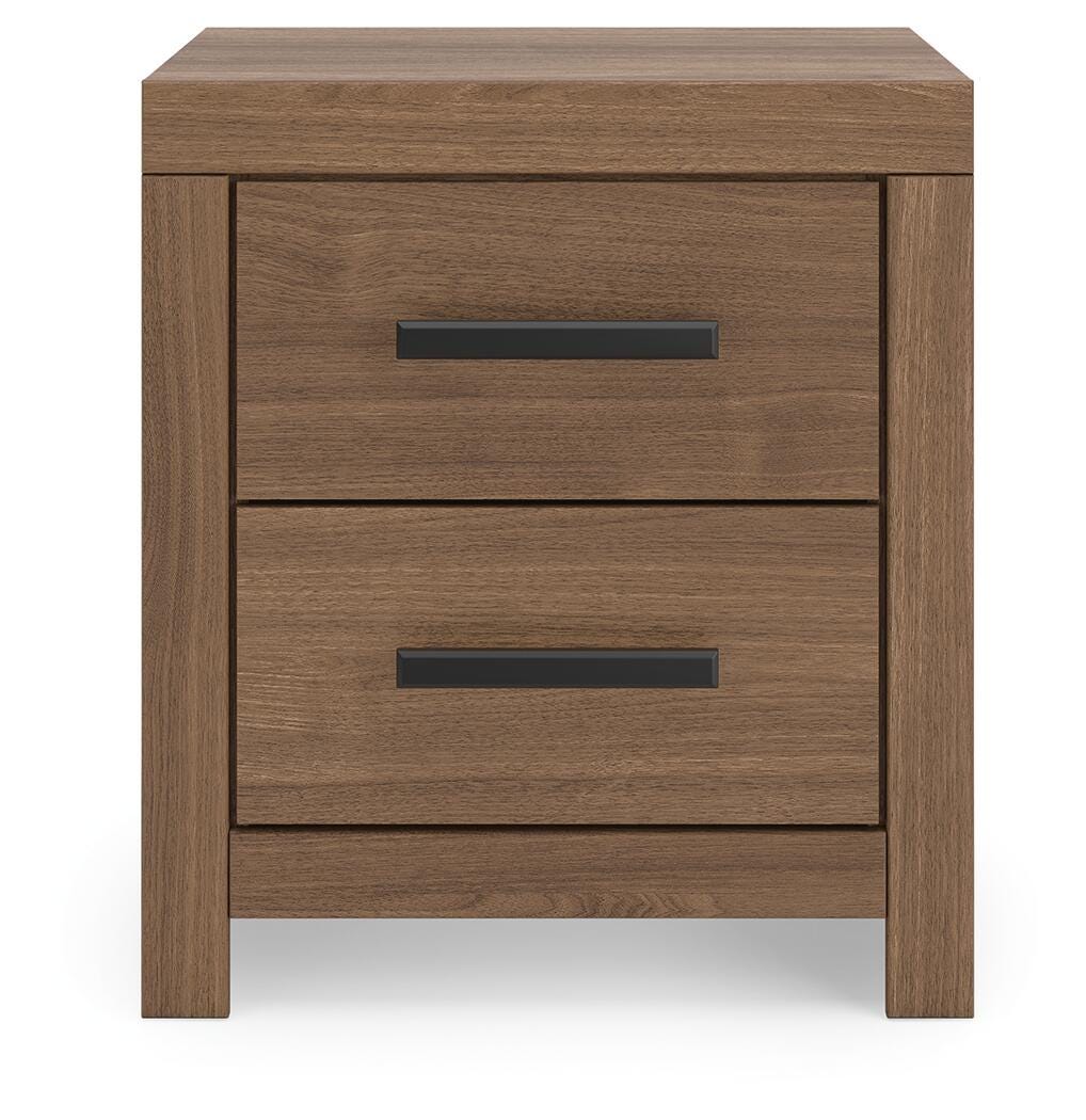 Broachmyn Queen Panel Bed, Dresser, Mirror and Nightstand