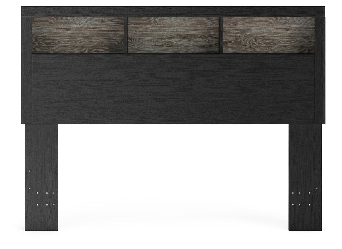 Broachmyn Lighted Queen Bookcase HDBD