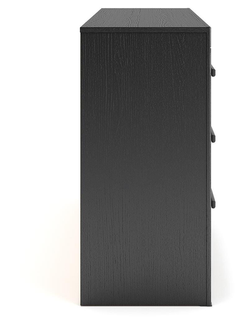 Broachmyn Queen Bookcase Panel Bed, Dresser and Nightstand