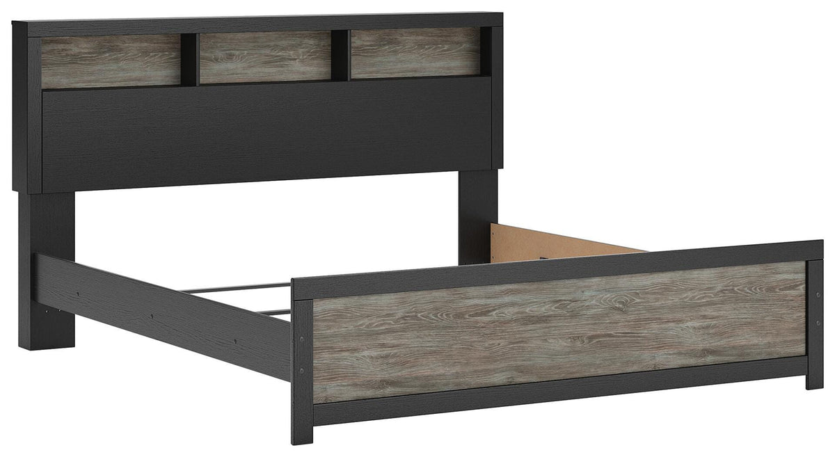 Broachmyn Bookcase Bed - King