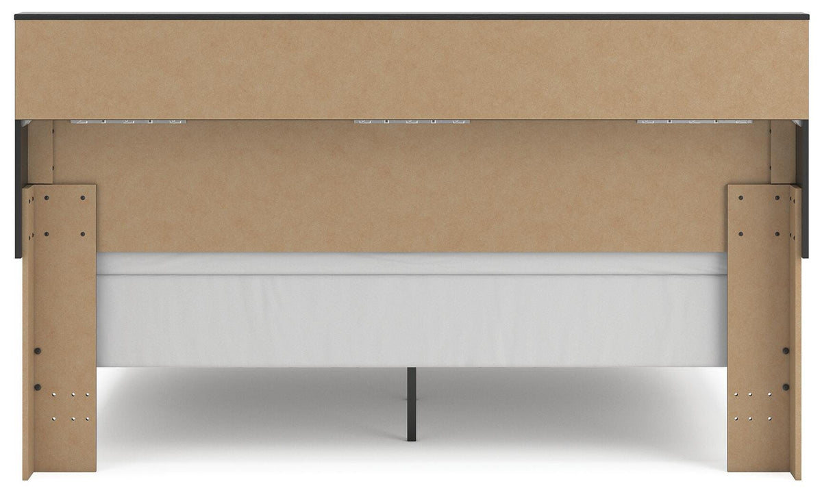 Broachmyn Bookcase Bed - King