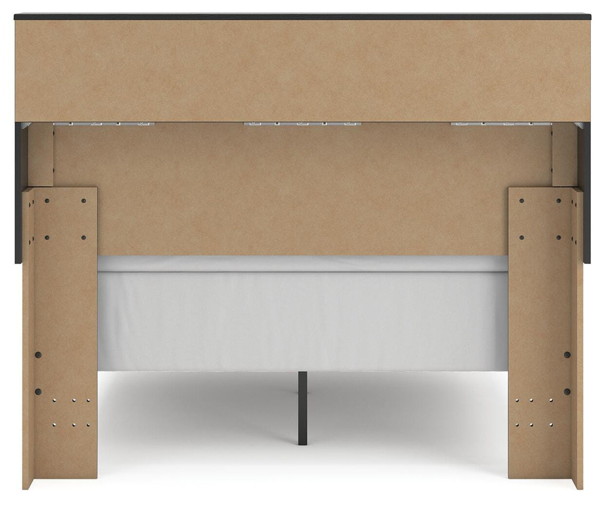 Broachmyn Full Bookcase Bed, Dresser and Mirror
