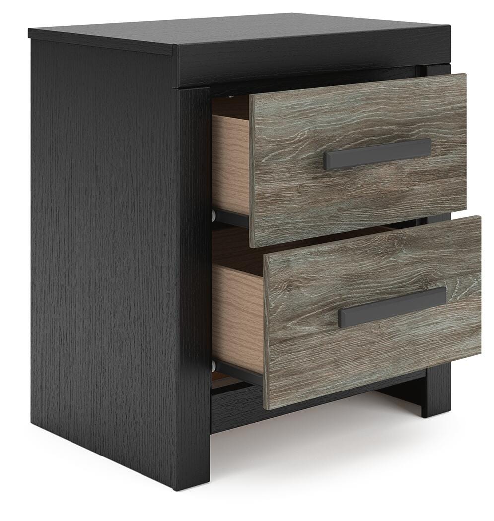 Broachmyn Queen Panel Bed, Dresser, Mirror and Nightstand
