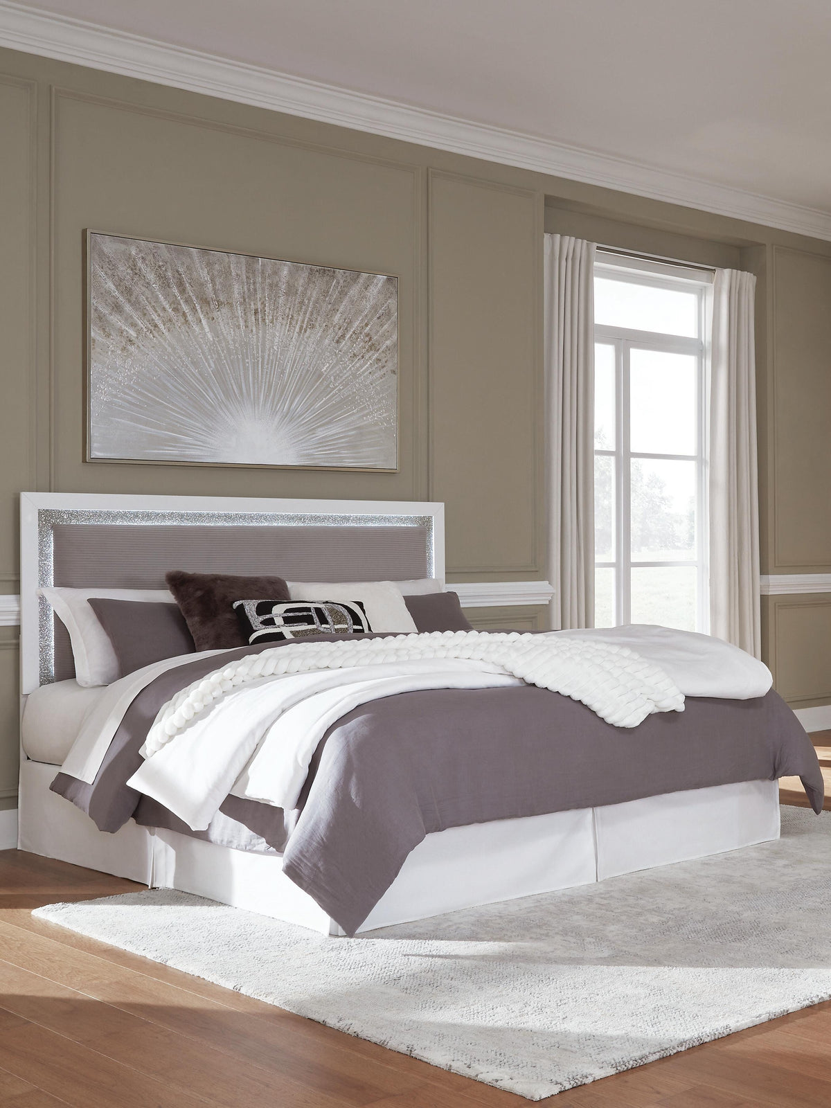 Maeling King UPH Panel Headboard