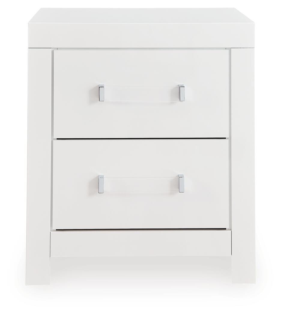 Maeling Two Drawer Night Stand