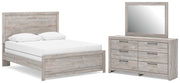 Broachmyn Queen Panel Bed, Dresser and Mirror