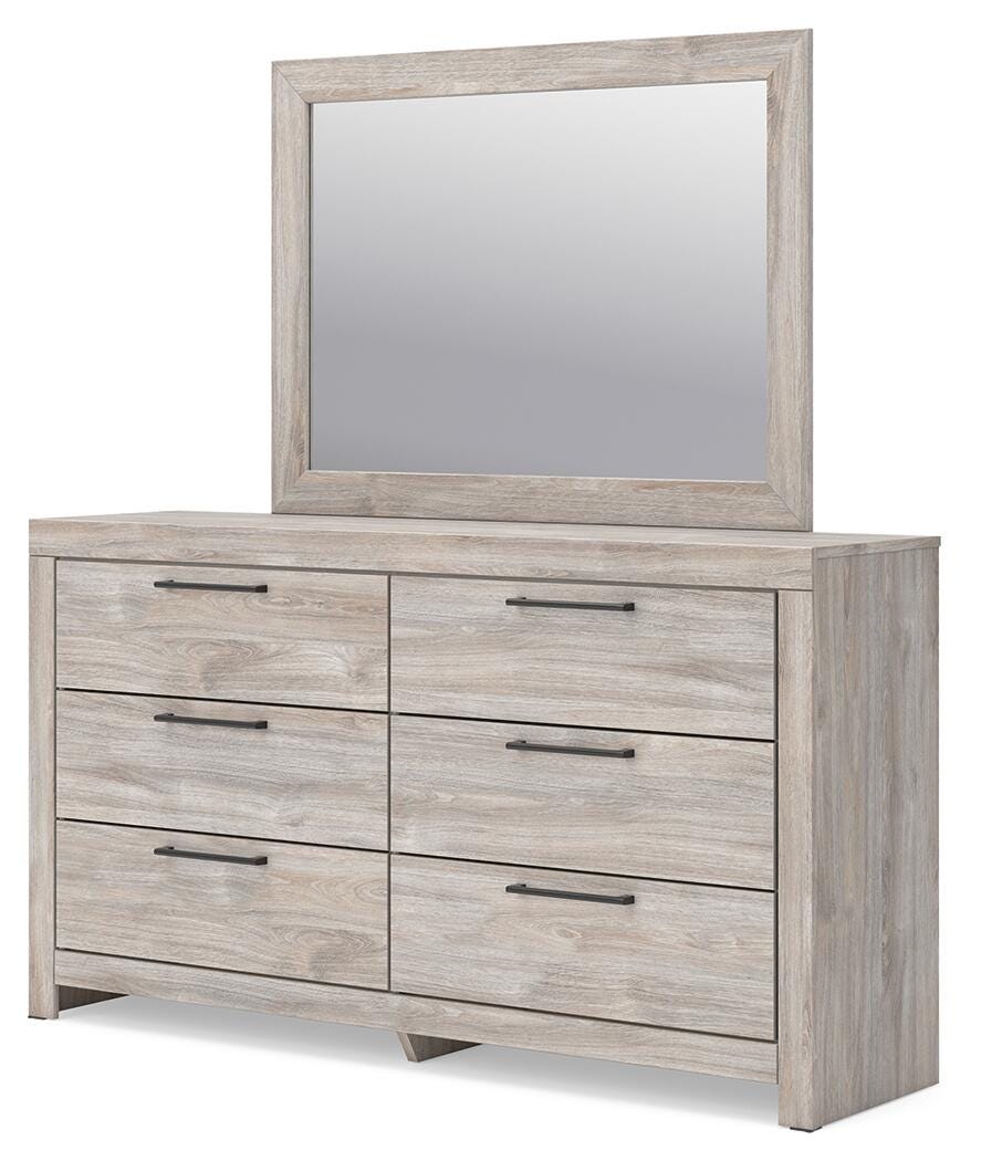 Broachmyn Dresser and Mirror - Gray