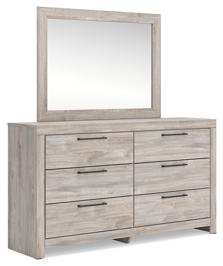 Broachmyn Queen Panel Bed, Dresser and Mirror