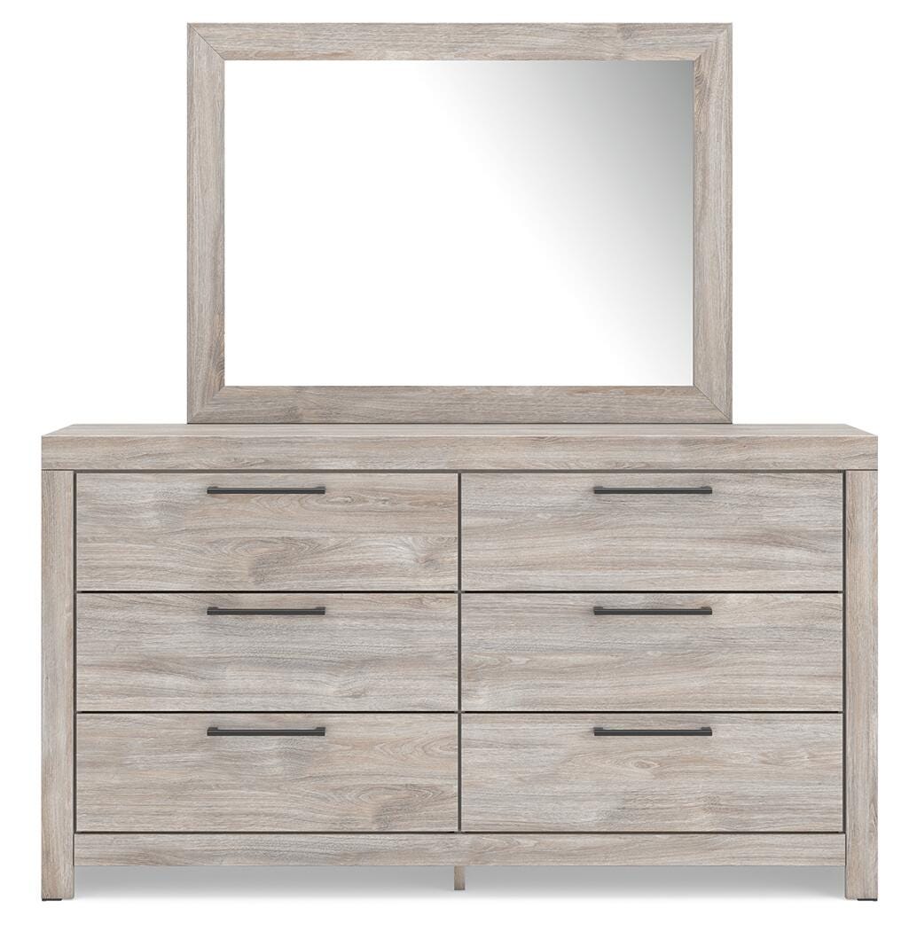 Broachmyn Queen Panel Bed, Dresser and Mirror