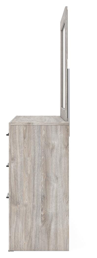 Broachmyn Full Panel Bed, Dresser and Mirror