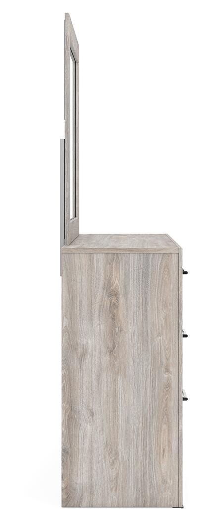Broachmyn Full Panel Bed, Dresser and Mirror