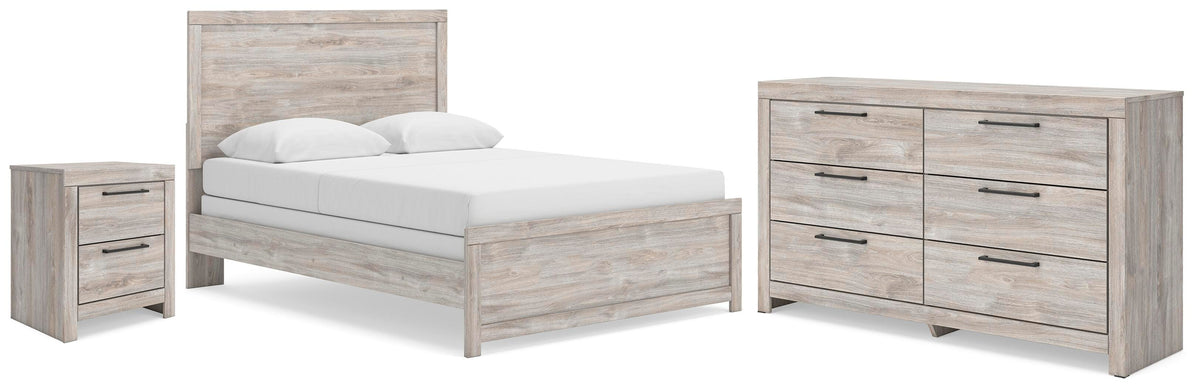 Broachmyn Queen Panel Bed, Dresser and Nightstand