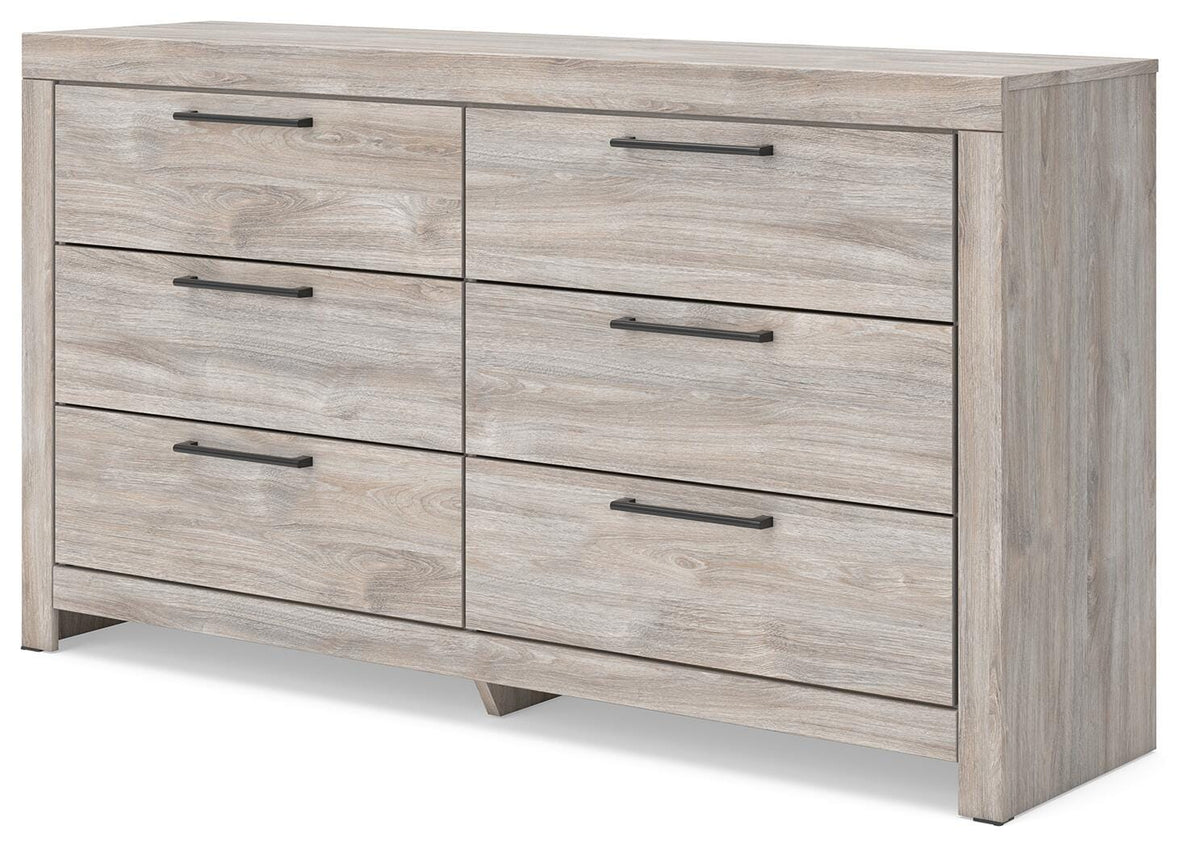Broachmyn King Panel Bed, Dresser and Nightstand